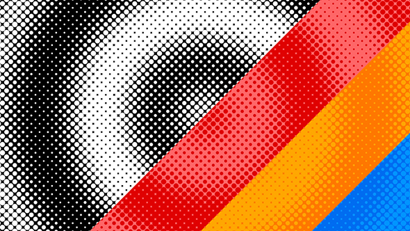 Halftone Circles Backgrounds