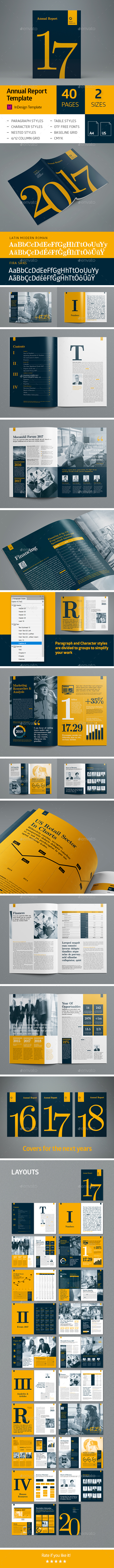 Annual Report 40 pages - Corporate Brochures