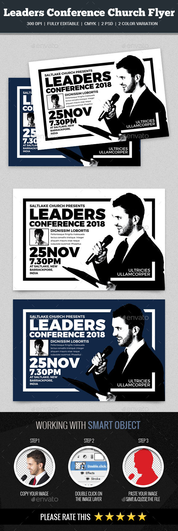 Leaders Conference Church Flyer - Church Flyers