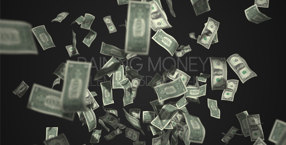 Raining Money - VideoHive 19872440