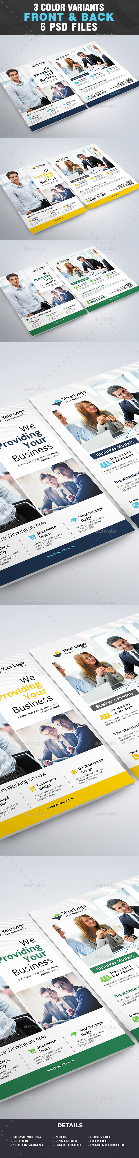 Corporate Flyer Template - Business Flyer Template - Corporate Flyers