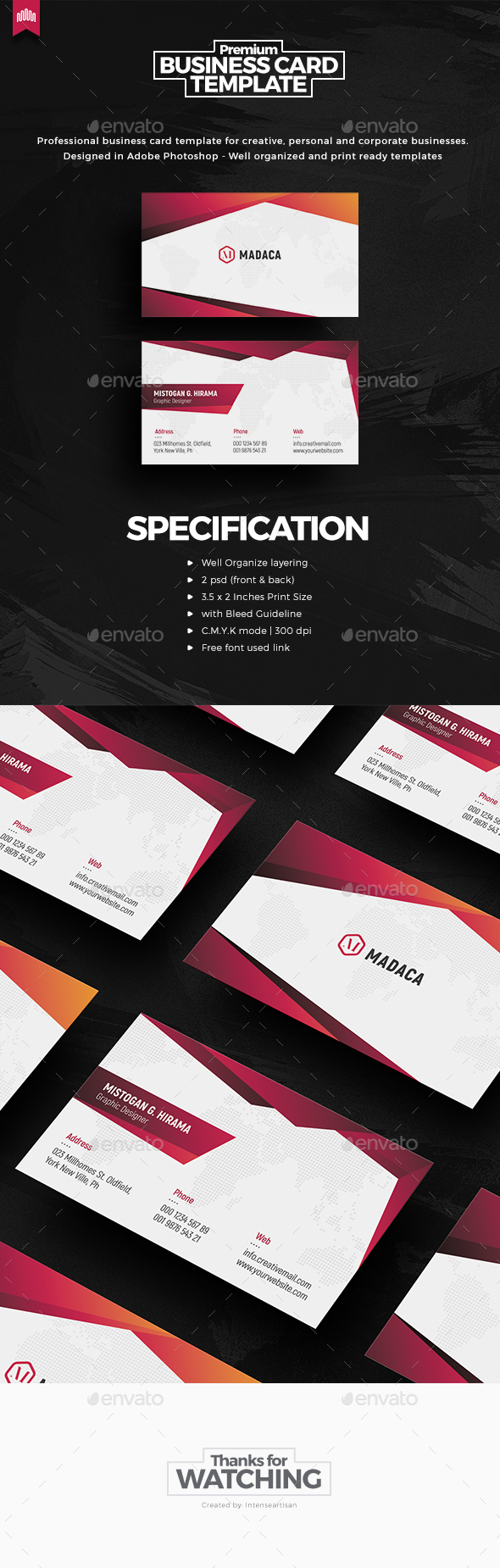 Creative - Pro Business Card v.5 - Creative Business Cards