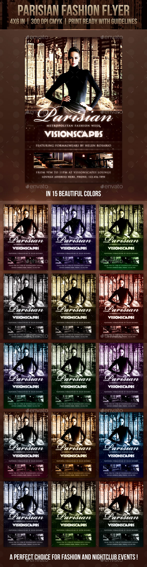 Parisian Fashion Flyer - Miscellaneous Events