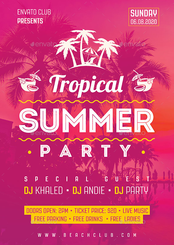 Summer Party Flyer