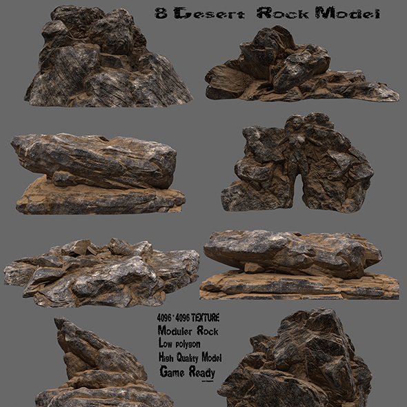 rocks - 3Docean 19998228