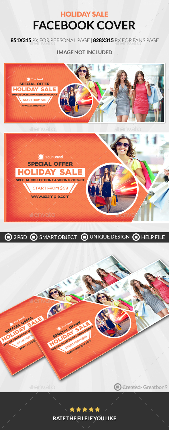 Holiday Sale Facebook Cover - Facebook Timeline Covers Social Media