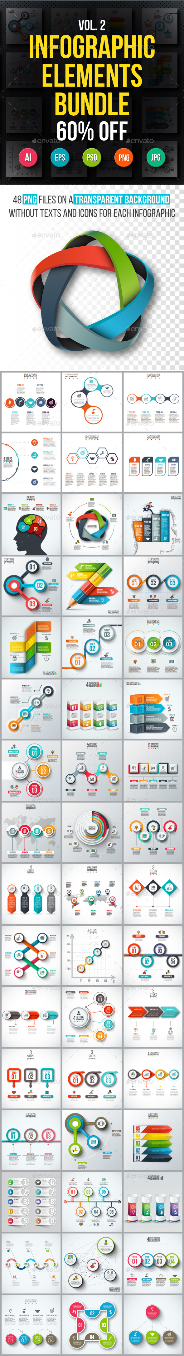 Infographic elements bundle v.02