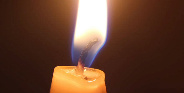 Burning Candle Time Lapse, Stock Footage | VideoHive