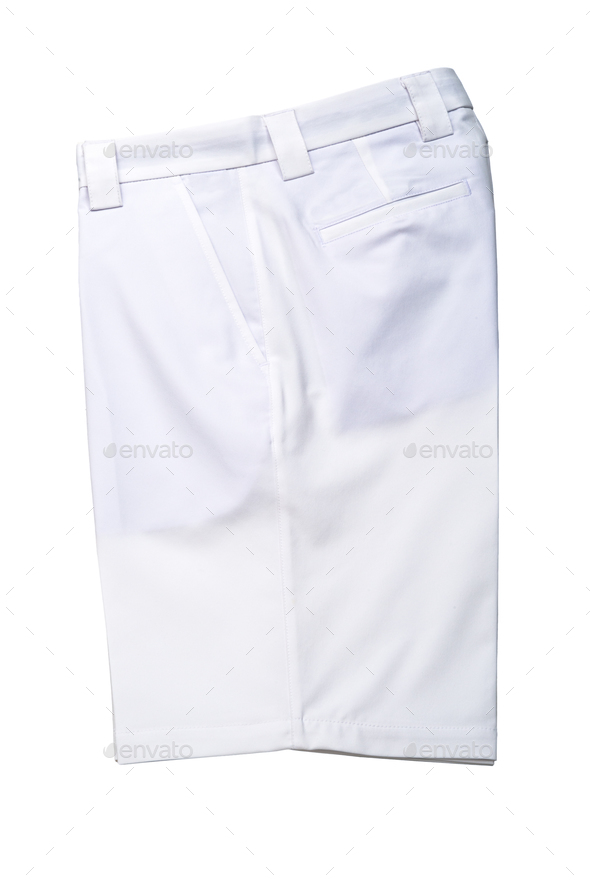 Blue Short Pants For Men Isolated On White Background Stock Photo   Download Image Now  iStock