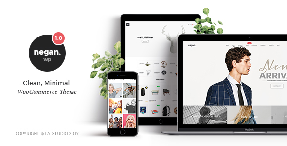 Negan - Clean, Minimal eCommerce PSD Templates - Retail PSD Templates
