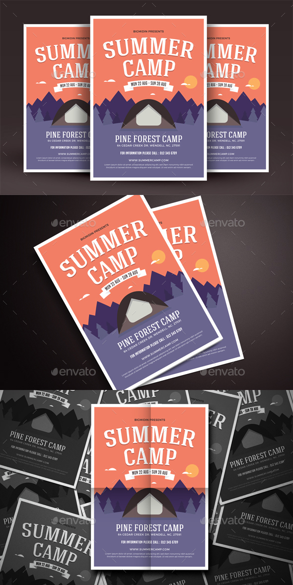 Summer Camp Flyer