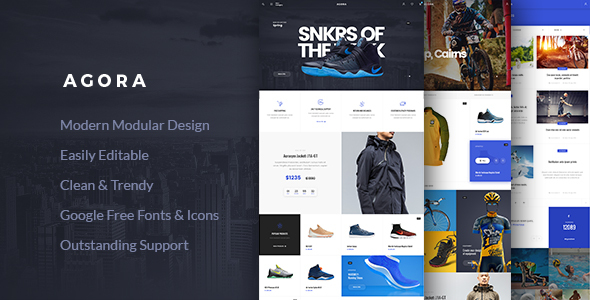Agora - AJAX WooCommerce Theme - WooCommerce eCommerce