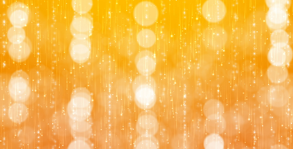 Orange Bokeh Background.