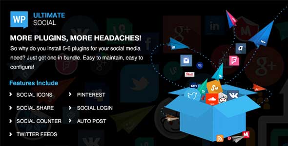 WP Ultimate Social - CodeCanyon Item for Sale