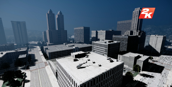 Big Cityscape Aerial