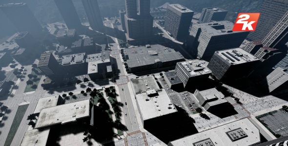 Aerial Cityscape