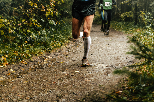 Male Runner Runs Marathon Stock Photo by sportpoint74 | PhotoDune
