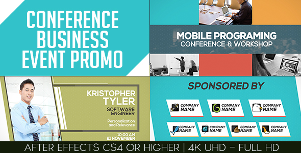 Conference Business Event - VideoHive 20005457