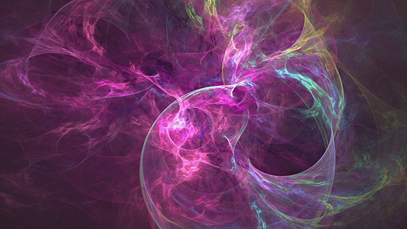 Purple Dramatic Fantasy Abstract Background Loop