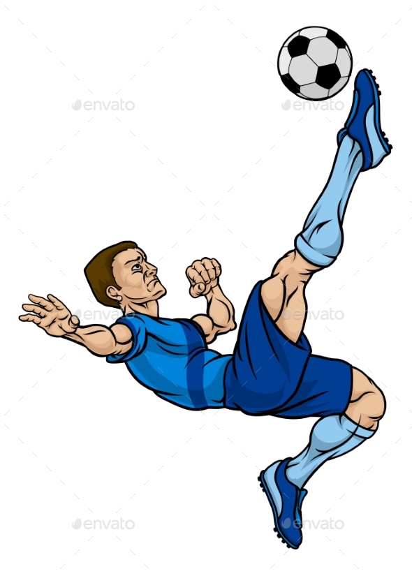 soccer player animated