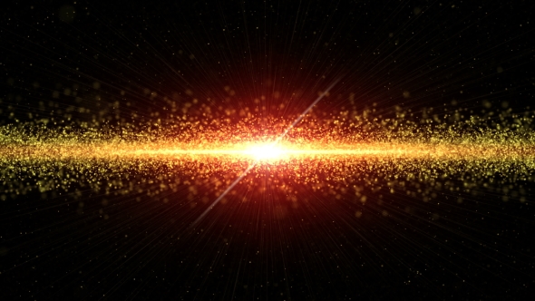Glow Gold Particles , Motion Graphics | VideoHive