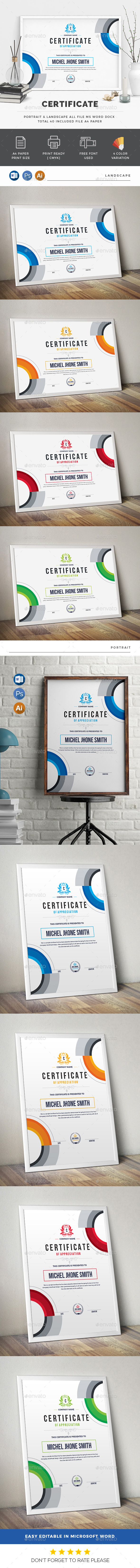 Certificate - Certificates Stationery