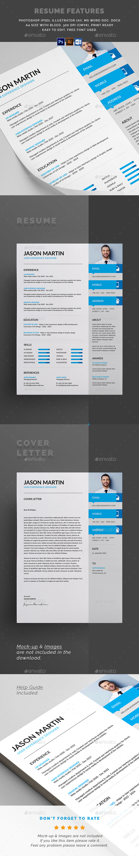 Clean Resume - Resumes Stationery