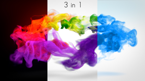 Colorful Smoke Logo Reveal II