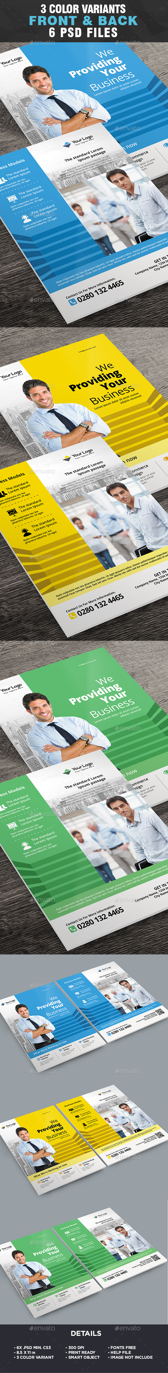 Corporate Flyer Template - Business Flyer Template - Corporate Flyers