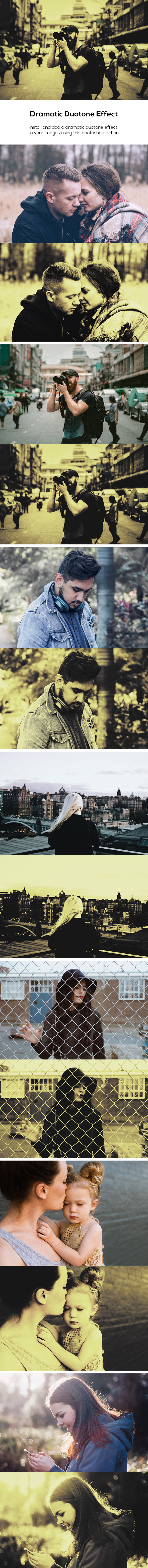 Dramatic Duotone Effect - Photo Effects Actions