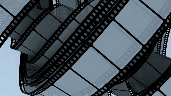 Movies Film Three-dimensional Animated Background