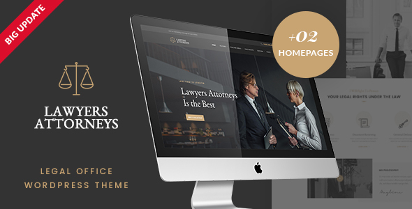 Lawyer Attorneys - A Law Office WordPress Theme - Business Corporate