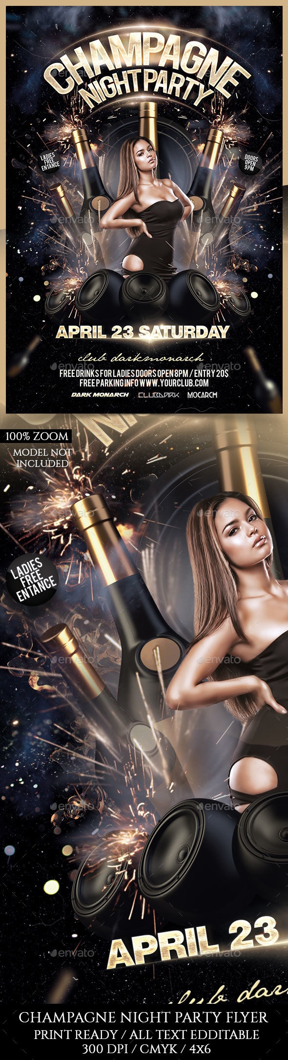 Champagne Night Party - Clubs & Parties Events