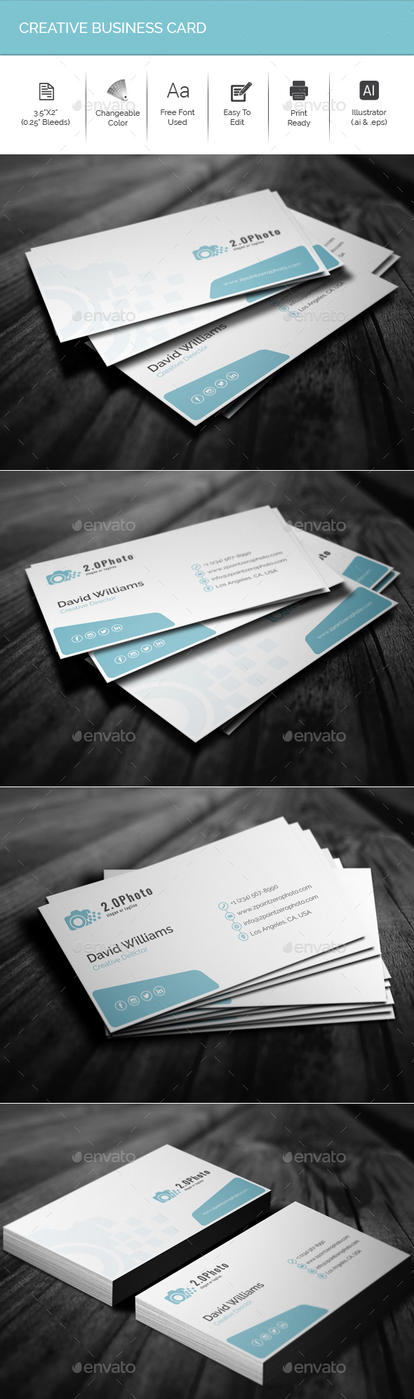 Creative Business Card - Creative Business Cards