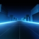 Flight on an Abstract Neon City - VideoHive Item for Sale