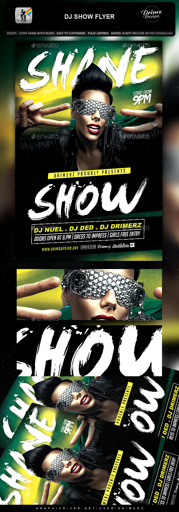 DJ Show Flyer - Events Flyers