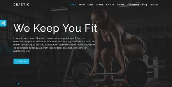 Drastic-GymHealth Care Html5 - ThemeForest 19932503