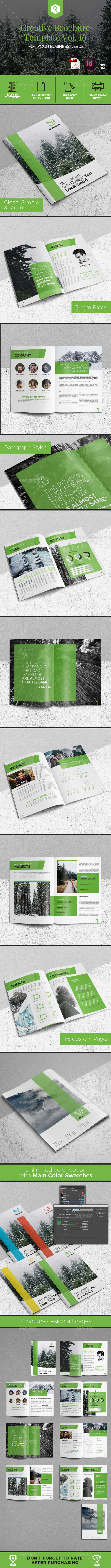 Creative Brochure Template Vol. 16 - Corporate Brochures