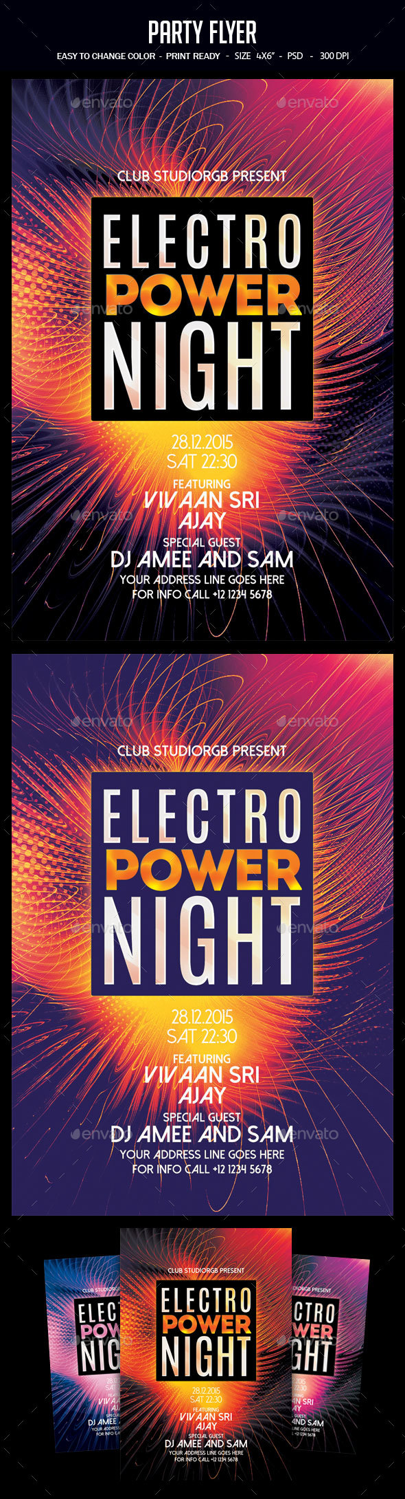 Party Flyer - Clubs & Parties Events
