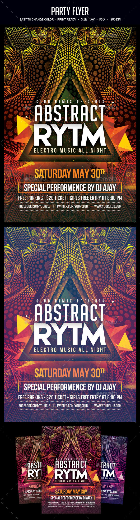 Party Flyer - Clubs & Parties Events