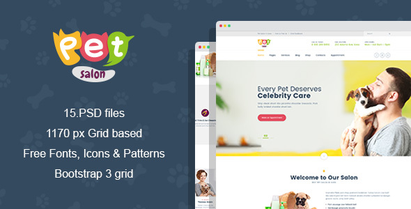 Salon - Pet - ThemeForest 20018002