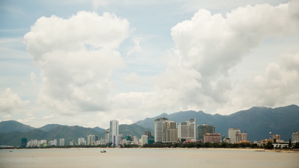 View of Nha Trang Downtown, Nha Trang Is a Coastal City and Capital Located in South Central Coast alt