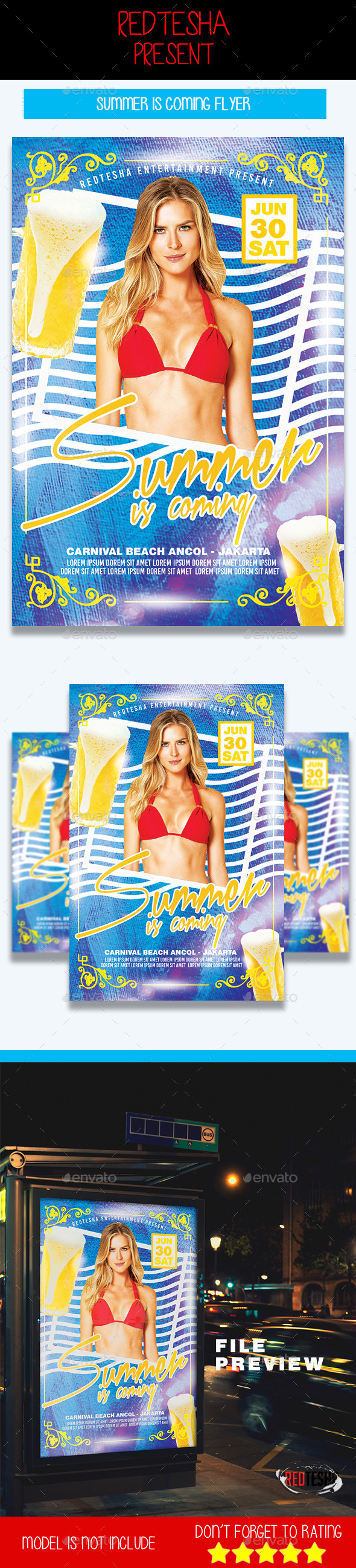 Summer is Coming - Events Flyers