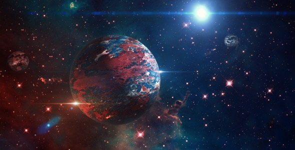 Space Planets, Motion Graphics | VideoHive