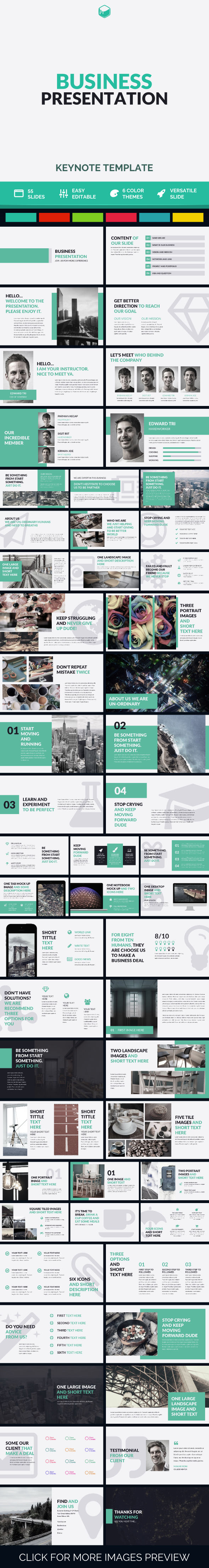 Business Presentation - Keynote Template - Business Keynote Templates