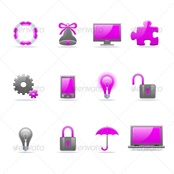Glossy icon set - Web Icons