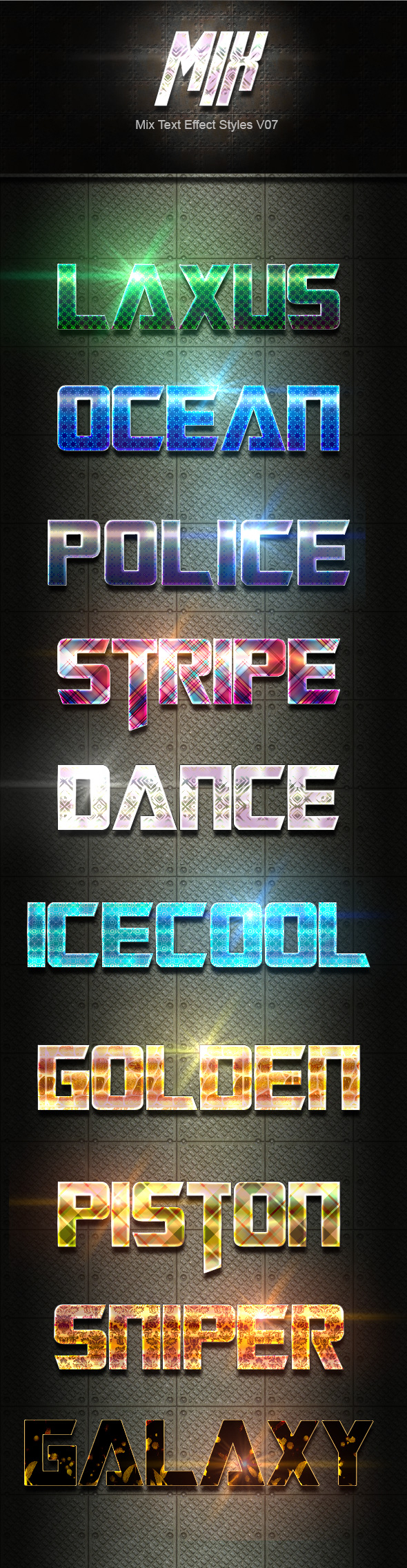 Mix Text Effect Styles V07 - Text Effects Styles