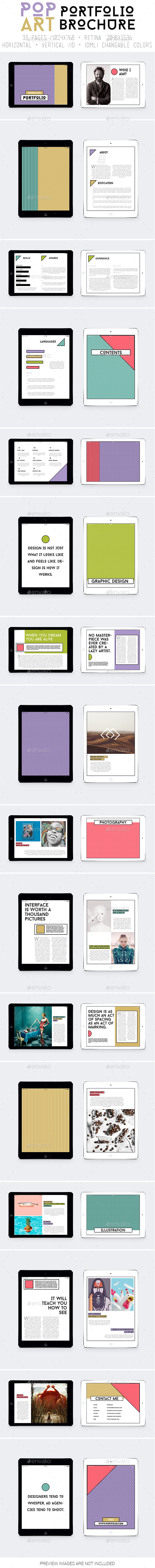 Ipad&Tablet Pop Art Portfolio - ePublishing