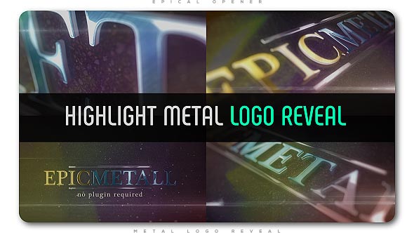 Highlight Metal Logo - VideoHive 20027337