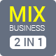 2 In 1 Mix Business PowerPoint Presentation Template Bundle